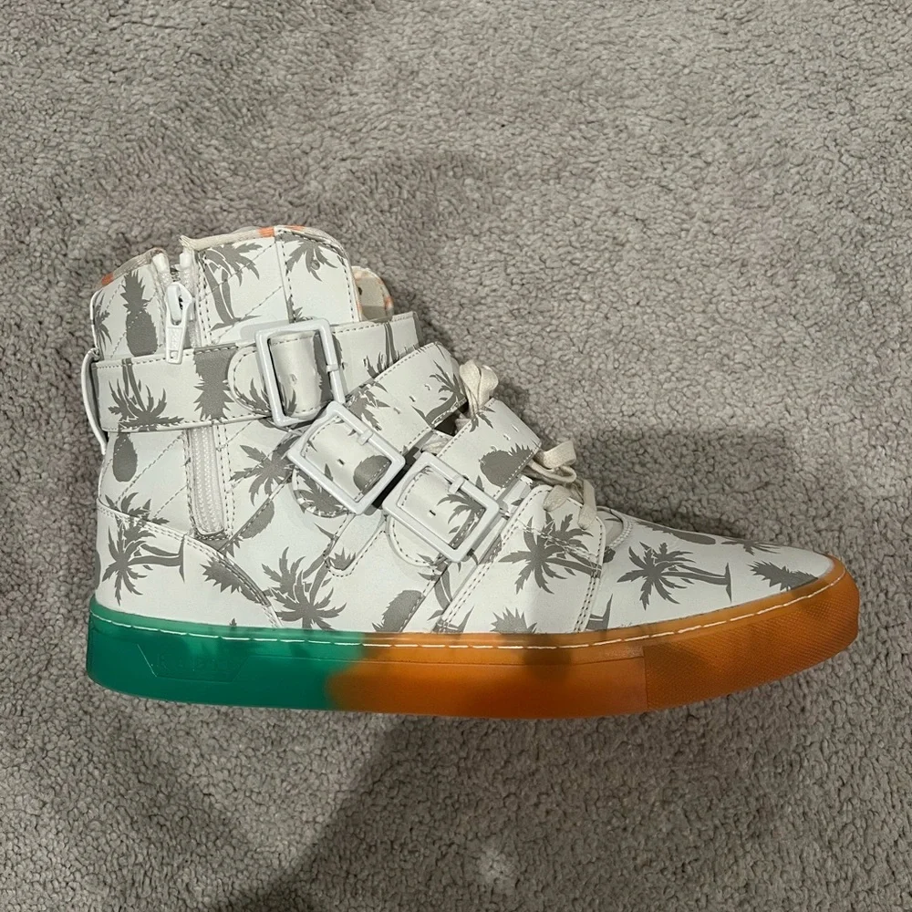 RADII Pineapple & Palm Tree Sneakers – Men’s Size 11.5 Tropical Vibes
